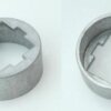 Voetkap Aluminium Korfbalpaal-0