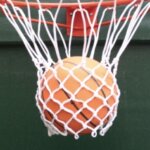 Basketbalnet Anti-Rebound Pes 8 mm Wit-0