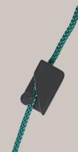 Clamcleat CL223 pvc zwart-0