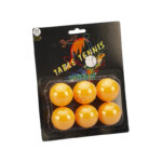 Tafeltennisballen Blister Montana 3 Ster Oranje - 6 stuks-0