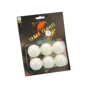 Tafeltennisballen Blister Montana 1 Ster Wit - 6 stuks-0