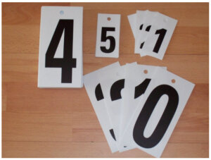 Cijferset t.b.v. Scorebord-0