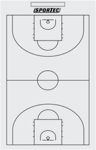 Coachbord Basketbal Light-0