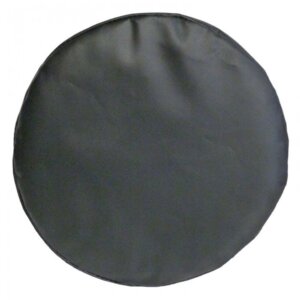 Stootkussen Rond dia 27 cm x 7 cm - Zwart-0