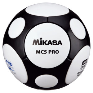Voetbal Mikasa MC5 Pro Zwart-Wit