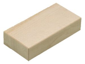 Raapblokje Gelakt-0