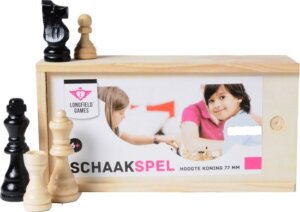 Schaakstukken Essenhout-0