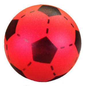Voetbal zonder huid rood-0