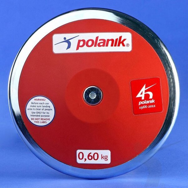 Discus Polanik Kunststof Training - 600 gr t/m 2 kg-0