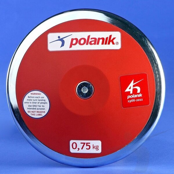 Discus Polanik Kunststof Training - 600 gr t/m 2 kg-13513