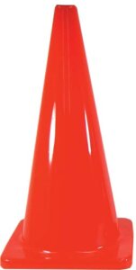 Afbakenkegel zonder witte band - 20 t/m 50 cm-0
