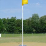 Korfbalpaal RAS t.b.v. Voetplaat - 2 M-0