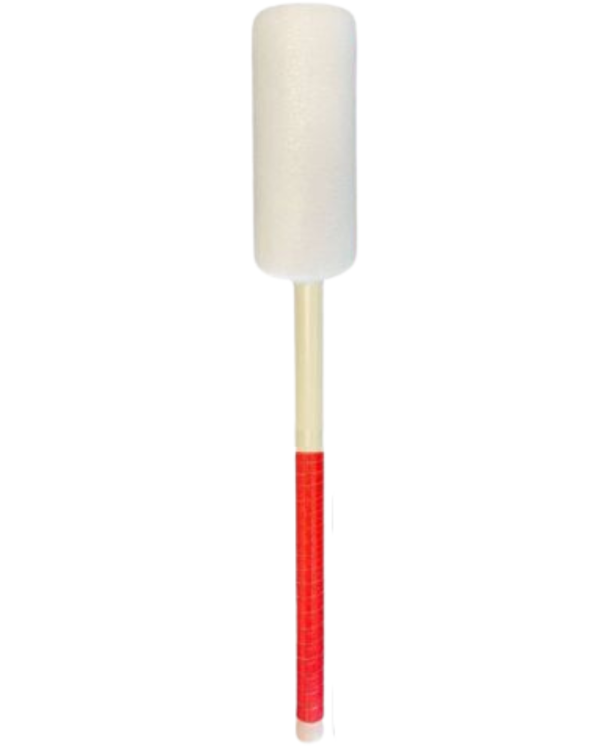 Knotshockeystick Rood/Wit Kort (70cm)