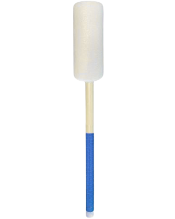 Knotshockeystick Blauw/Wit Kort (70cm)
