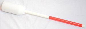 Knotshockeystick Rood-Wit - Kort-0