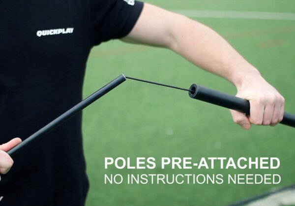 Voetbaldoel Combo Rebounder Quickplay-12716