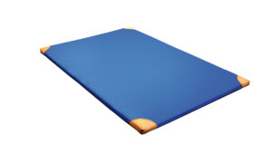 Turnmat Leren Hoek - 200 x 100 x 6 cm - Blauw-0