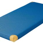Turnmat Standaard Leren Hoek - 150 x 100 x 6 cm - Blauw-0