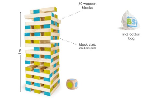 Stapeltoren BS met Dobbelsteen-14713