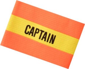 Aanvoerdersband Fluor Oranje - Geel - Oranje-0