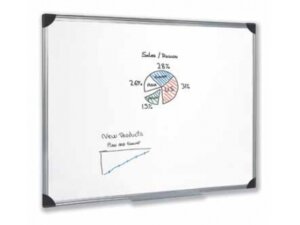 Whiteboard Magnetisch 90 x 60 cm-0