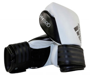 Bokshandschoenen adidas Hybrid ADIH200 - Zwart-Wit-0