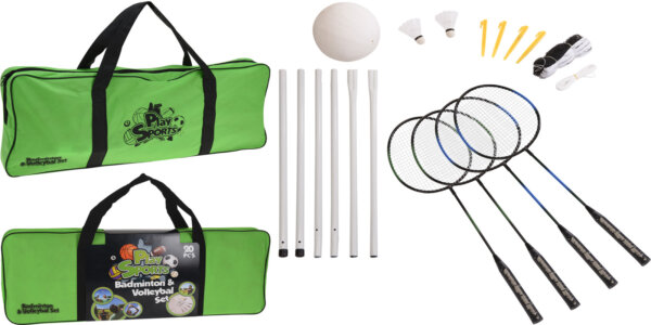 Badminton en Volleybal Recreatieset-0