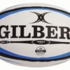 Rugbybal Gilbert Omega Match Maat 4 - Blauw - Zwart-0