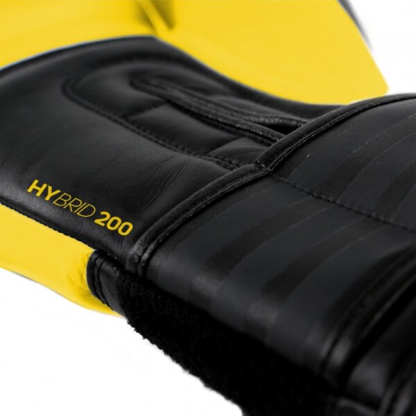Bokshandschoenen adidas Hybrid ADIH200 - Geel-Zwart-14898