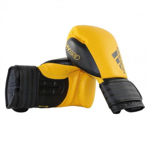 Bokshandschoenen adidas Hybrid ADIH200 - Geel-Zwart-14899