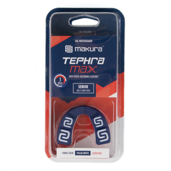 Gebitsbeschermer Makura Tephra Max SNR Navy - Wit - Rood-17210