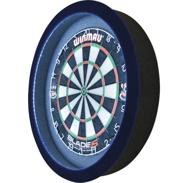 Dartbord Verlichting Basic Blauw-19132