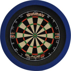Dartbord Verlichting Basic Blauw-0