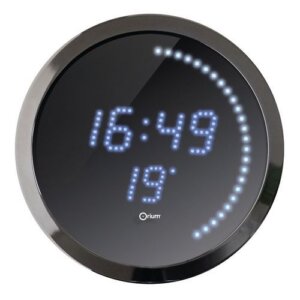 Wandklok Orium Digitaal Rond-0