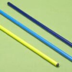 Opbouwstok sks 100 cm pvc geel-0