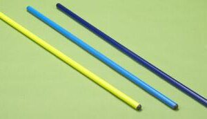 Opbouwstok sks 100 cm pvc geel-0