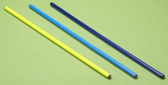 Opbouwstok sks 100 cm pvc groen-0