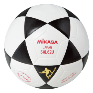 Zaalvoetbal Mikasa SWL62U Zwart - Geel-0