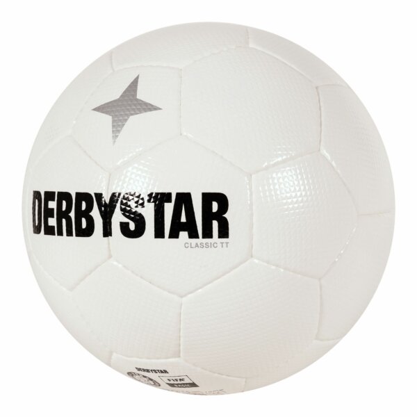 Voetbal Derbystar Classic TT wit maat 5