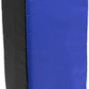 Stootkussen 60x30x15 cm blauw/zwart